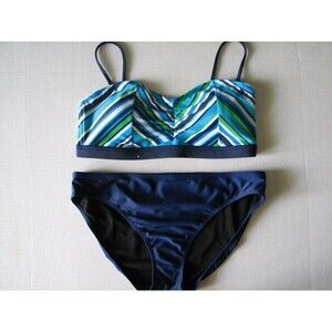 Adidas SPORT WAVE Bikini Hipster Swim Bathing Suit Athletic 14